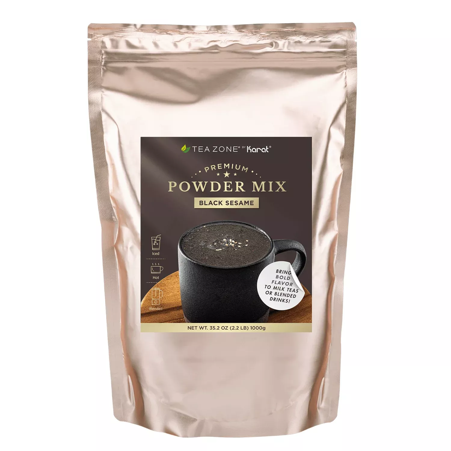 Black Sesame Powder - Bag (2.2 lbs)