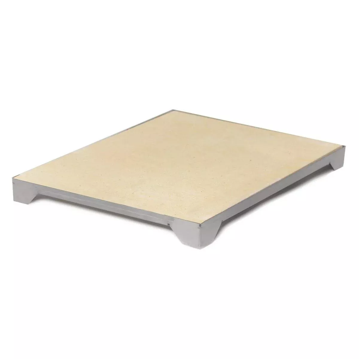 Blaze Ceramic Pizza Stone with Stainless Steel Tray