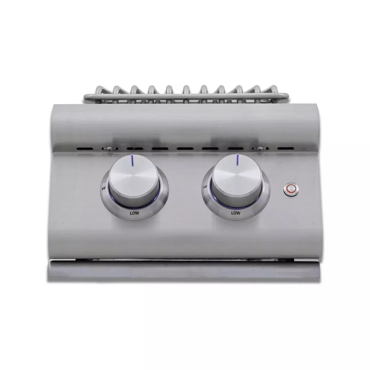 Blaze Premium LTE Built-In Stainless Steel Double Side Burner With Lid