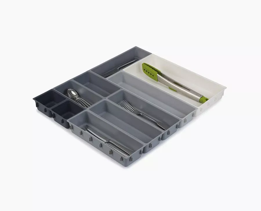 Blox™ 10-piece Gray Drawer Organizer Set