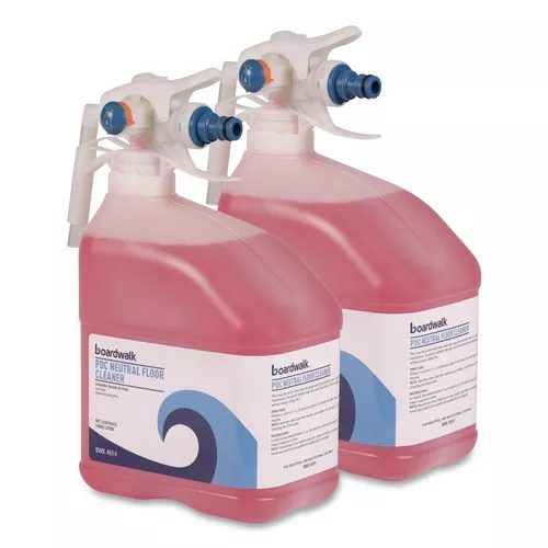 Boardwalk 956500-39ESSN 3 L Bottle PDC Neutral Floor Cleaner - Tangy Fruit Scent (2/Carton)