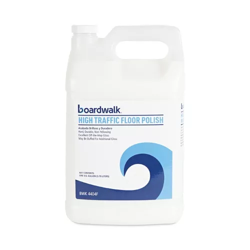 Boardwalk BWK4404FEA 1 Gallon High Traffic Floor Polish