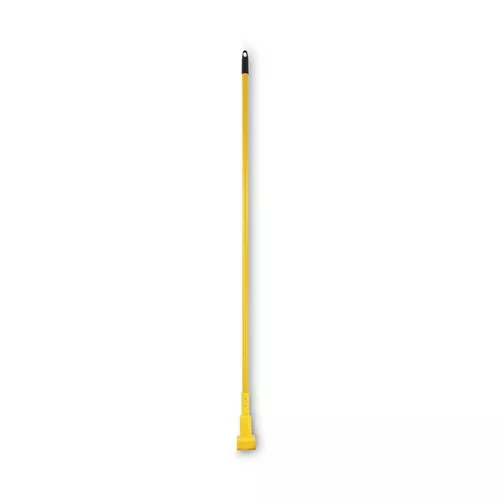 Boardwalk BWK610 60 in. Plastic Jaw Aluminum Mop Handle - Yellow