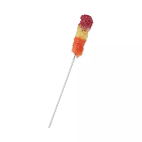 Boardwalk BWK9442 51 in. - 82 in. Polywool Duster with Metal Handle - Assorted Colors