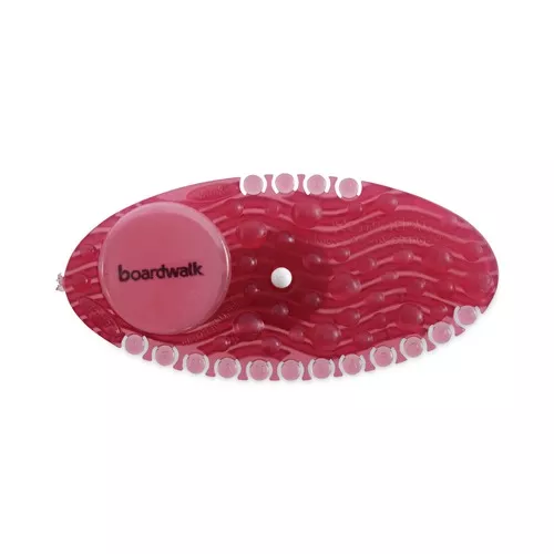 Boardwalk CURVP010I060M01AAS8100 Curve Solid Air Freshener - Spiced Apple, Red (10/Box, 6 Boxes/Carton)