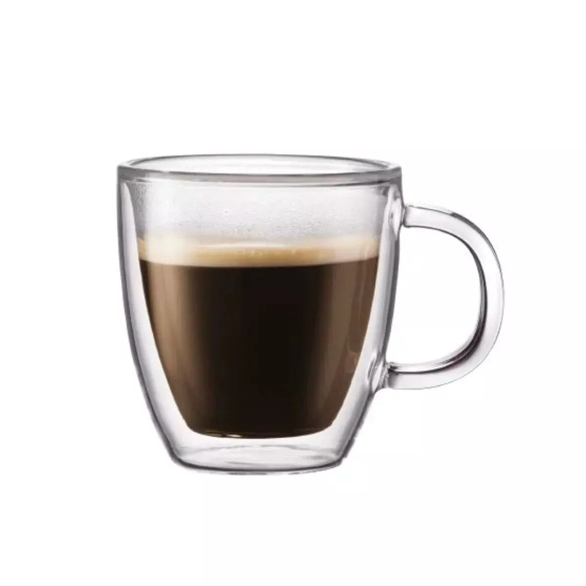 Bodum Bistro 10oz Double Walled Coffee Mug (Set of 2)