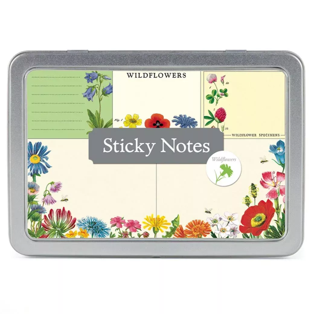 Boxed Set of Assorted Wildflowers Sticky Notes