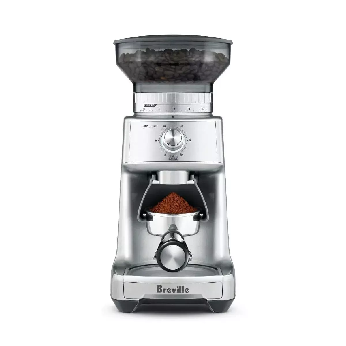 Breville The Dose Control Pro Conical Burr Coffee Grinder BCG600SIL