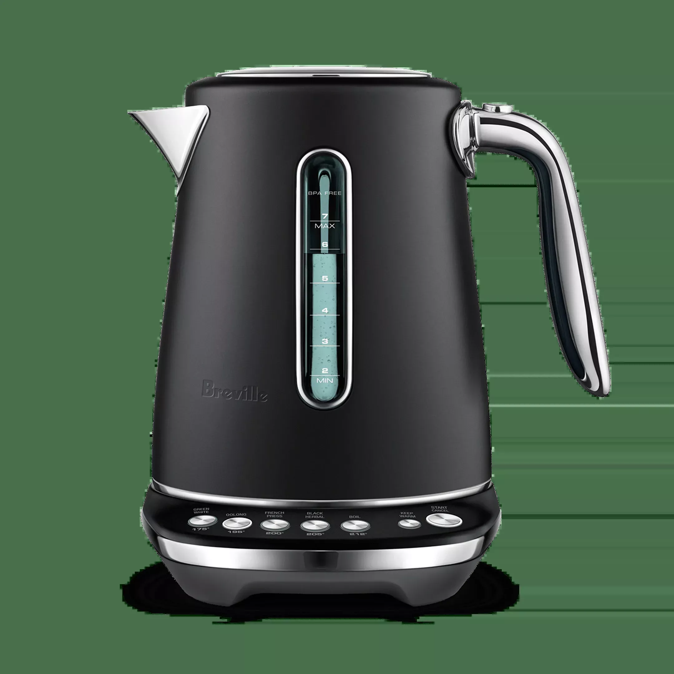 Breville the Smart Kettle Luxe 1.7L BKE845BTR (Black Truffle)