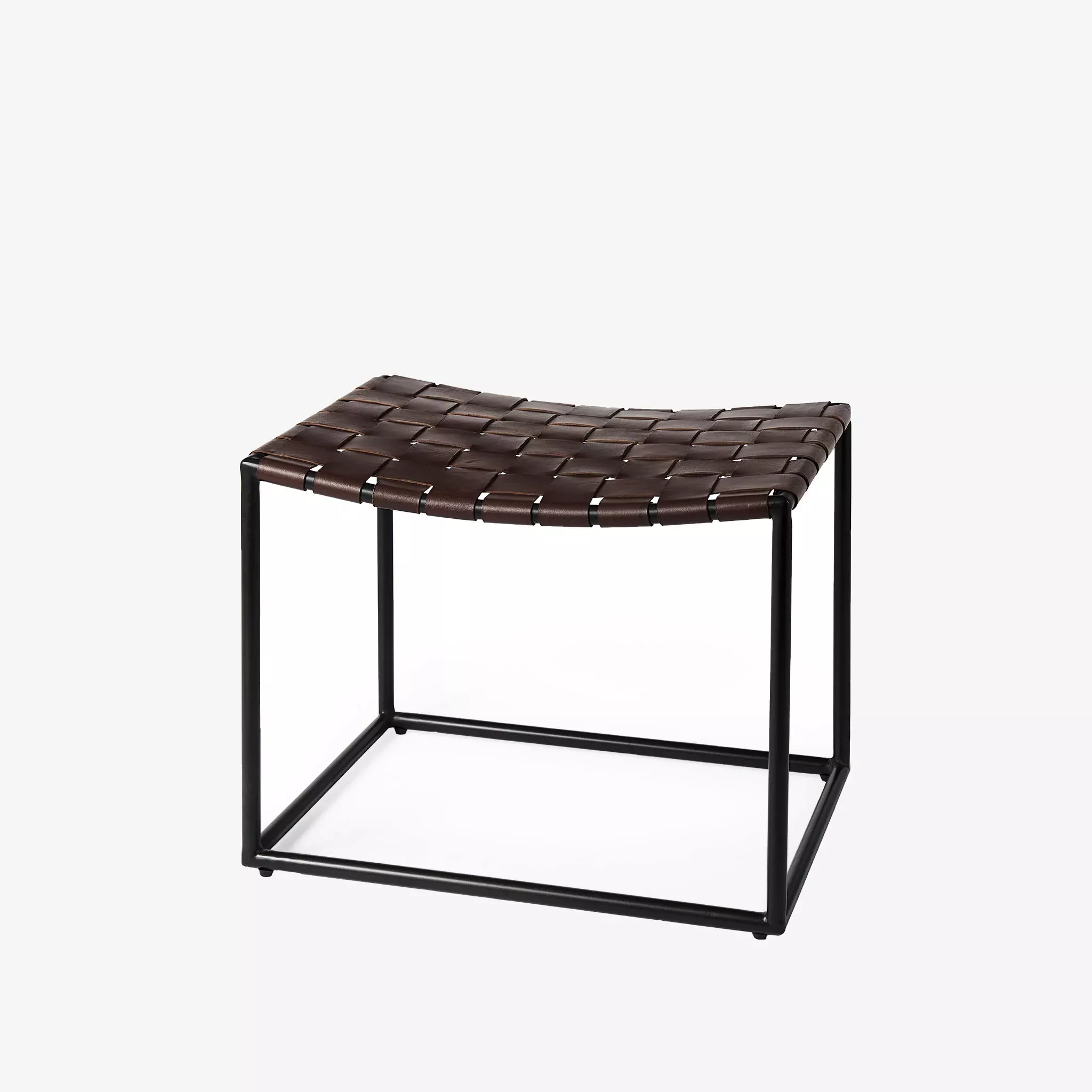 Brown Leather Strap Little Stallion Stool