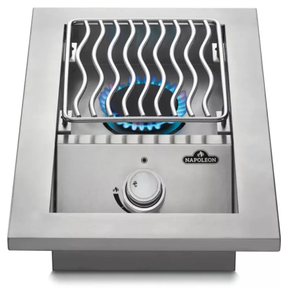 Built-in 500 Series Single Range Top Burner, Stainless Steel