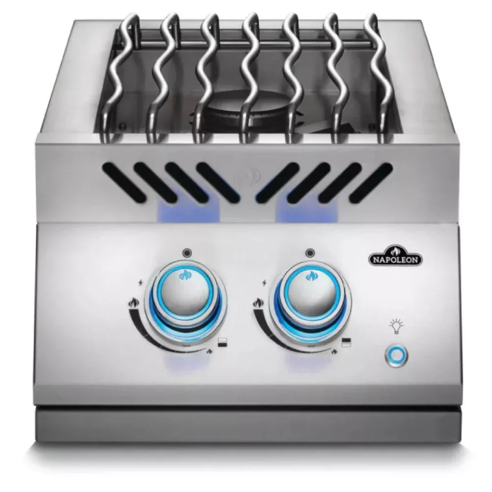 Built-in 700 Series 12" Inline Dual Range Burner Propane, Stainless Steel