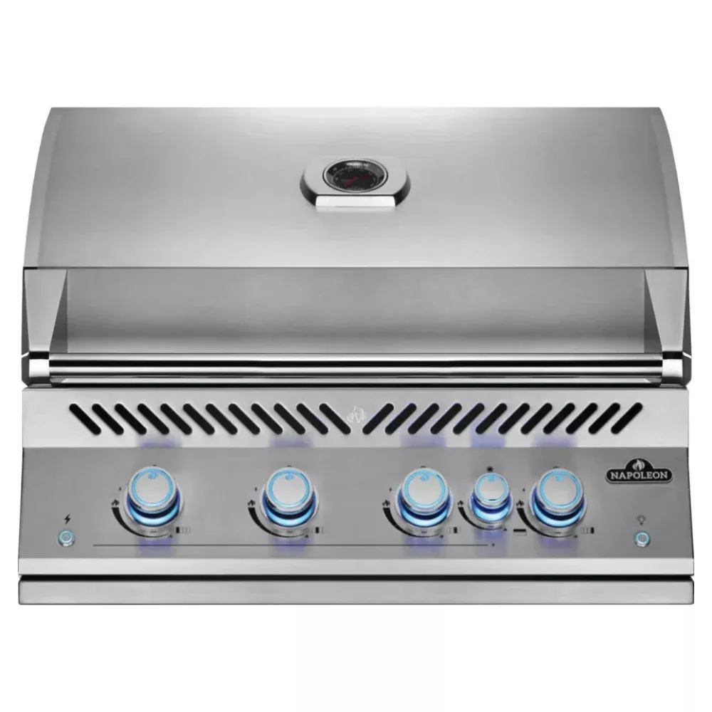 Built-In 700 Series 32" with Infrared Rear Burner Natural Gas, Stainless Steel