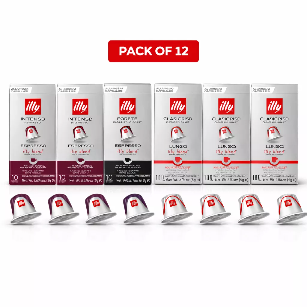 Bundle of 12: Espresso Compatible Capsules 10s