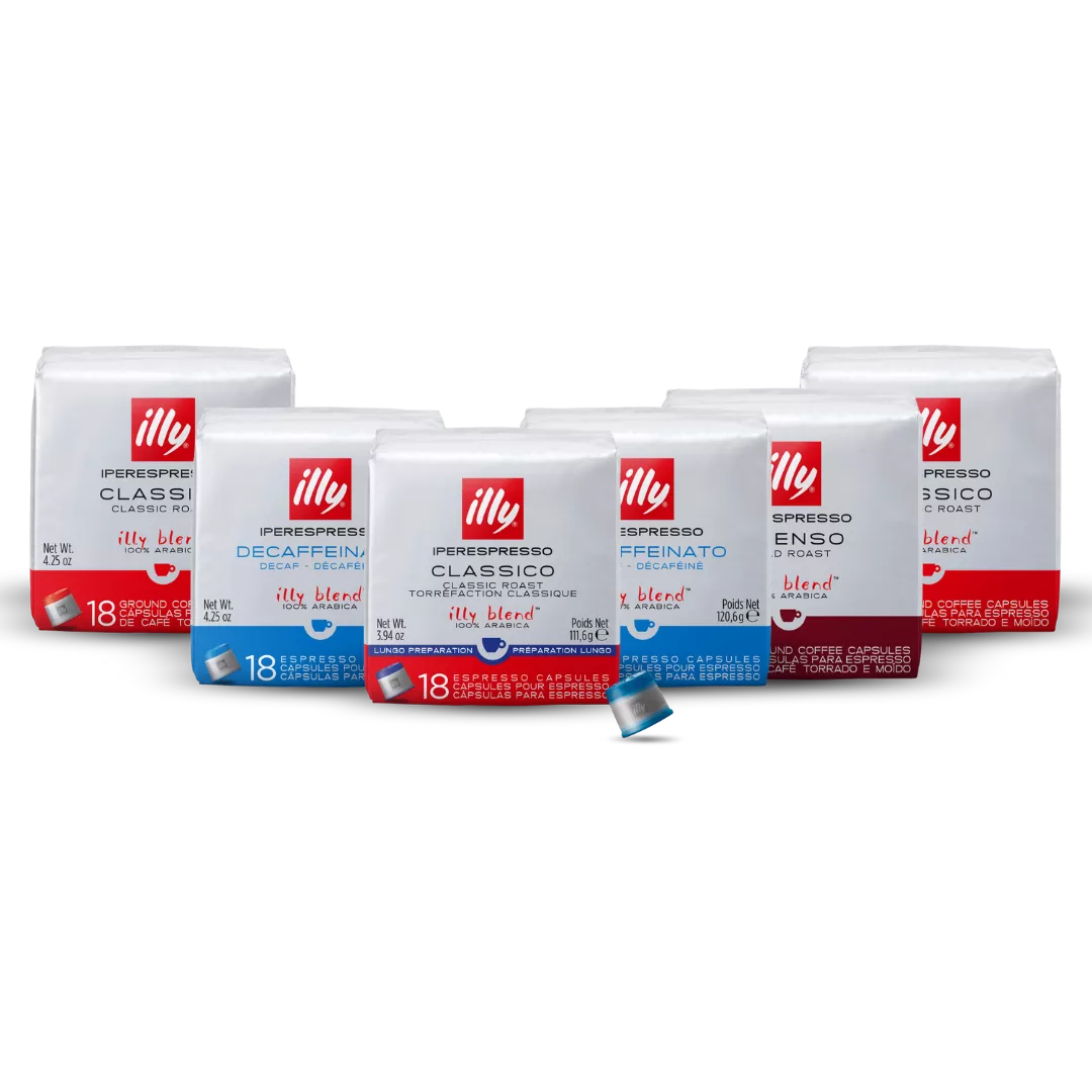 Bundle of 6: iperEspresso Capsules 18s