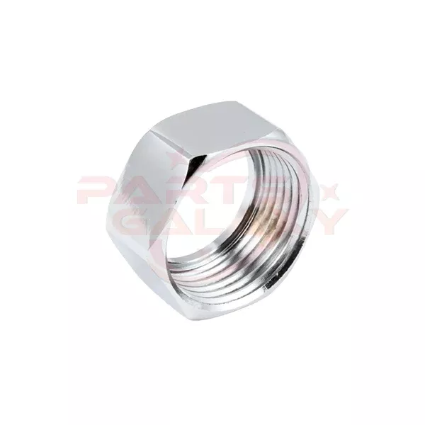 Bunn 01268.0000 Faucet Union Nut, Hex, Chrome Plated Brass