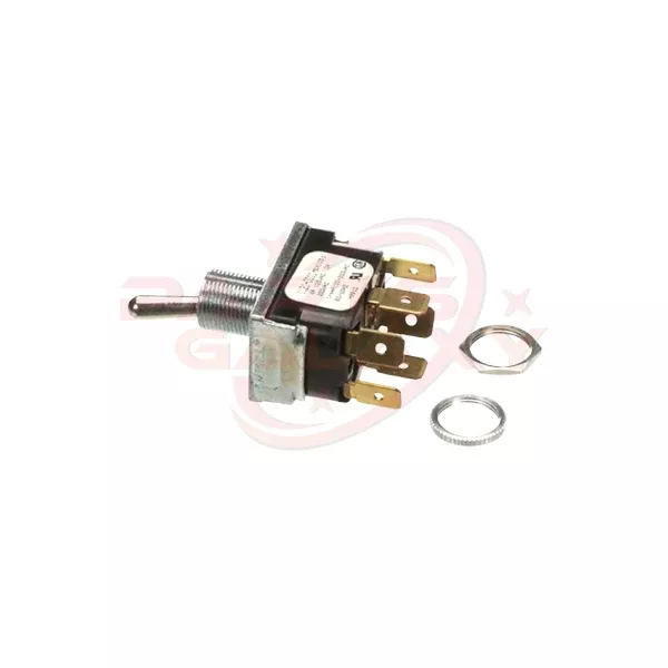 Bunn 05762.0000 On/On Dpdt Toggle Switch, Hc-2, Hc-3