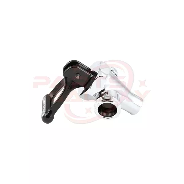 Bunn 07059.0003 Faucet With Clean Out, Chrome, Black Handle