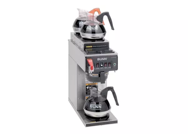 Bunn 12 Cup Automatic Coffee Brewer with 3 Warmers, CWTF35-3T