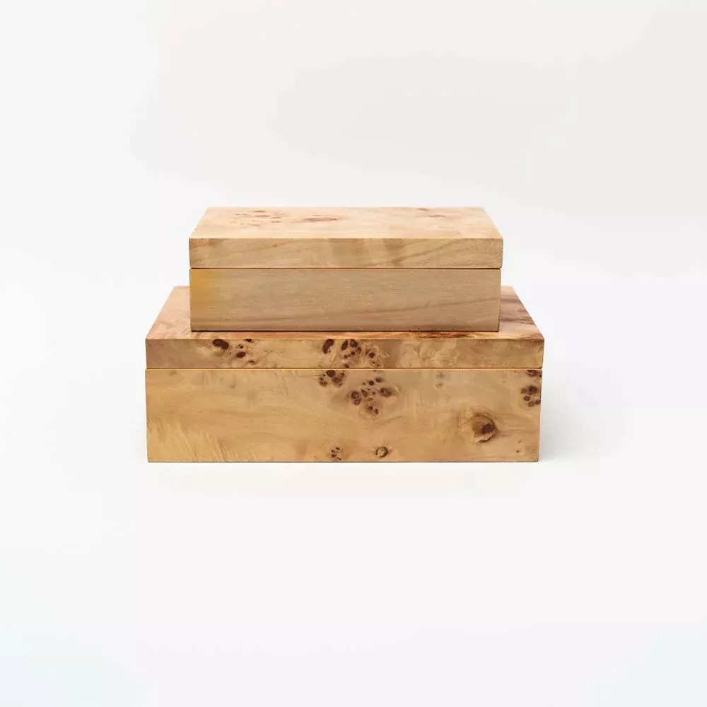 Burlwood Box