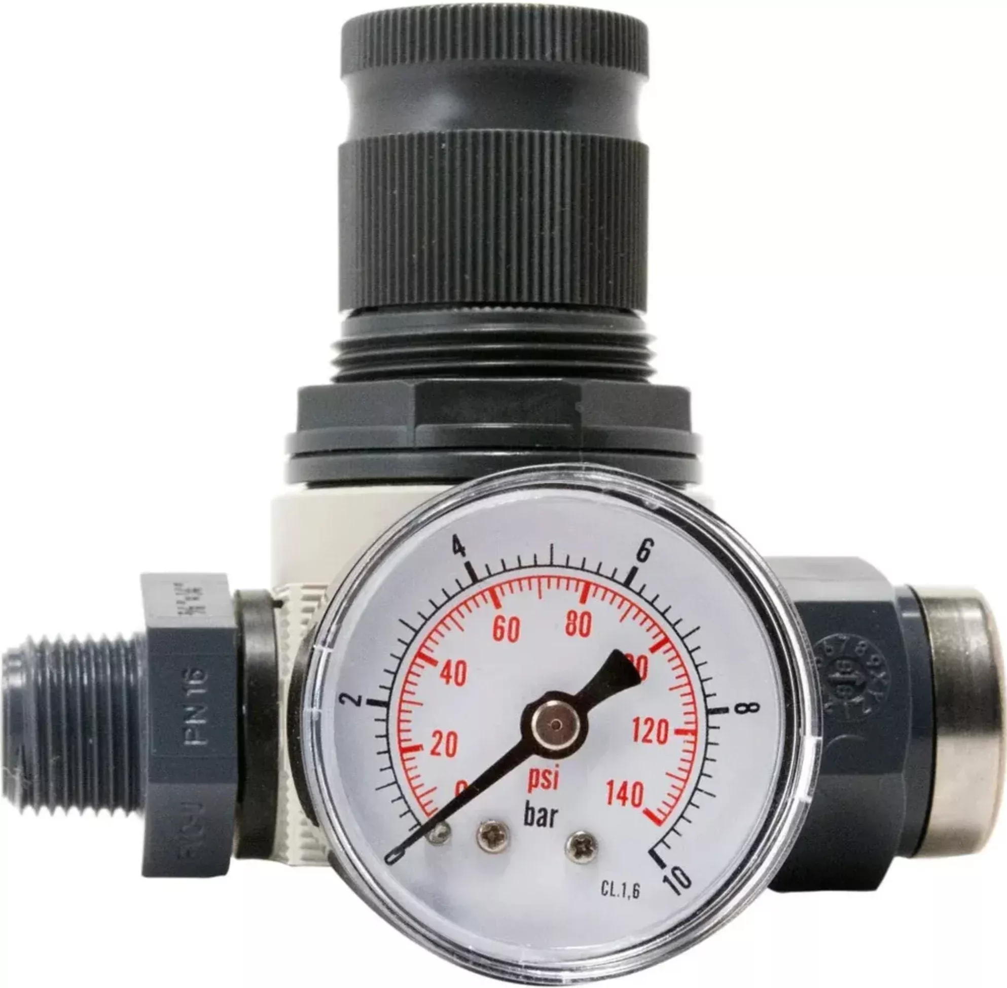 BWT Bestmax Pressure Reducer 3/8" M x FM – 2-8 Bar with Gauge
