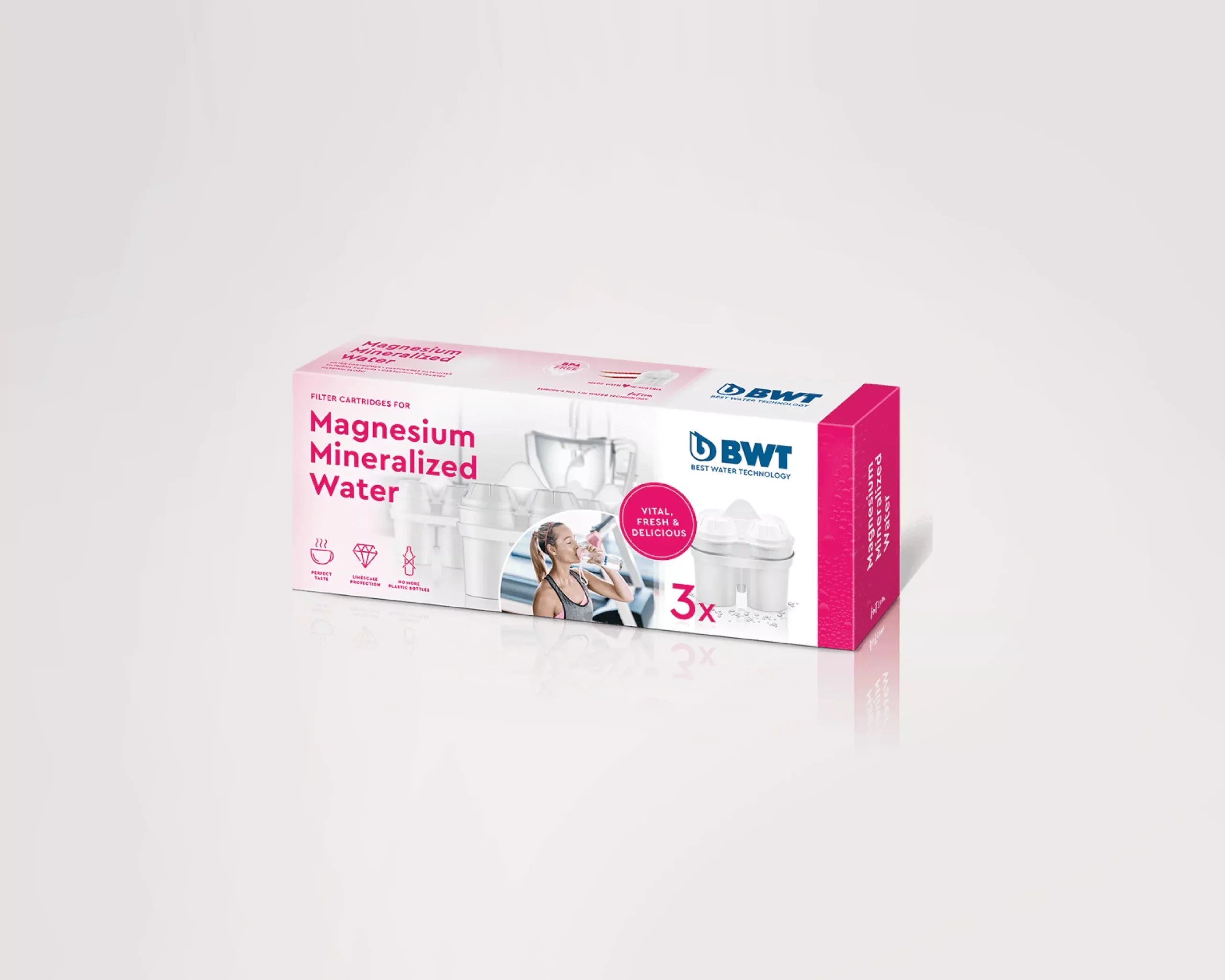 BWT Magnesium Mineralizer Water Filter Cartridges – 3 Pack