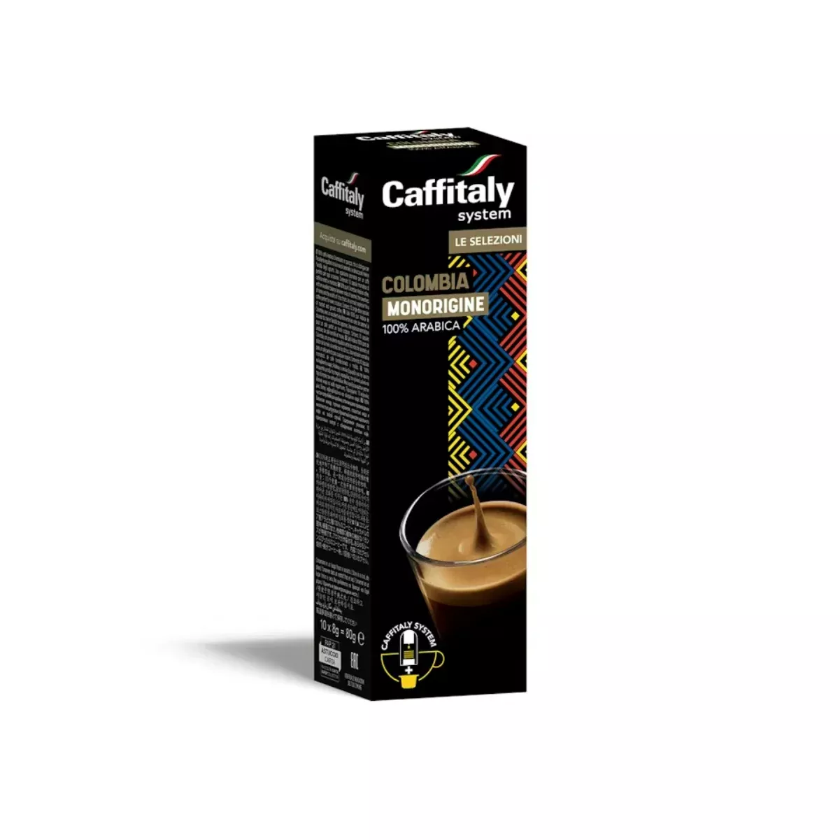 Caffitaly Colombia Coffee Capsules (Pack Of 10)