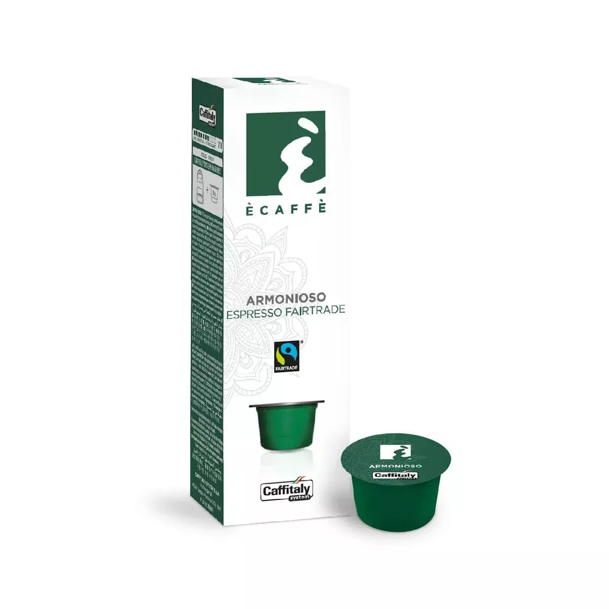 Caffitaly Ecaffe Fairtrade Armonioso Espresso Coffee Capsules - Discontinued