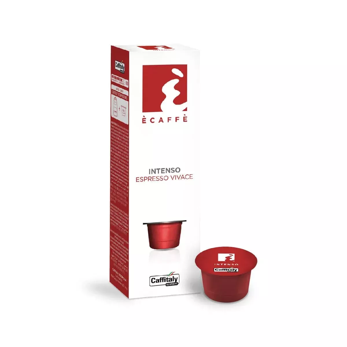 Caffitaly Ecaffe Intenso Espresso Coffee Capsules
