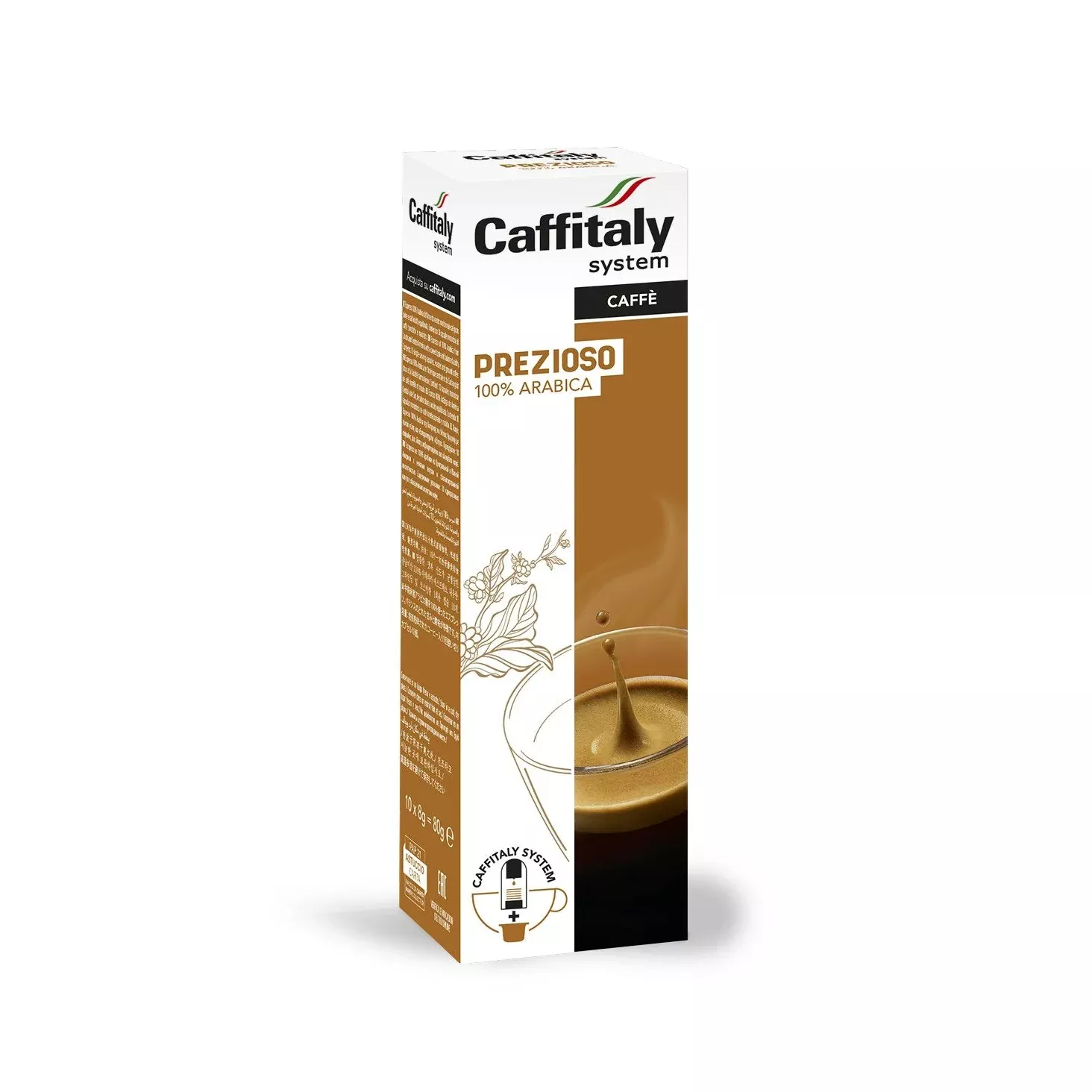 Caffitaly Ecaffe Prezioso Espresso Coffee Capsules