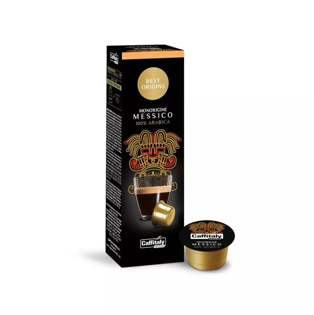 Caffitaly Messico Coffee Capsules (Pack Of 10) (B.B MARCH 13 2026)