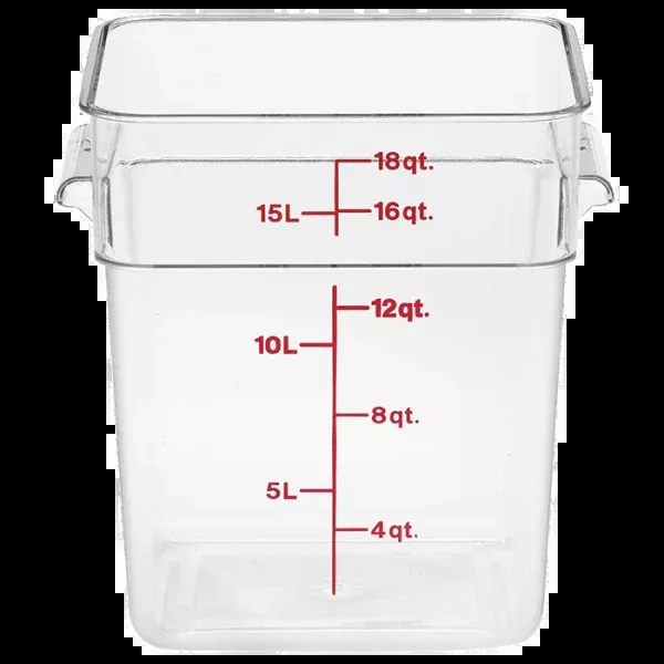 Cambro CamSquare 18qt Square Container