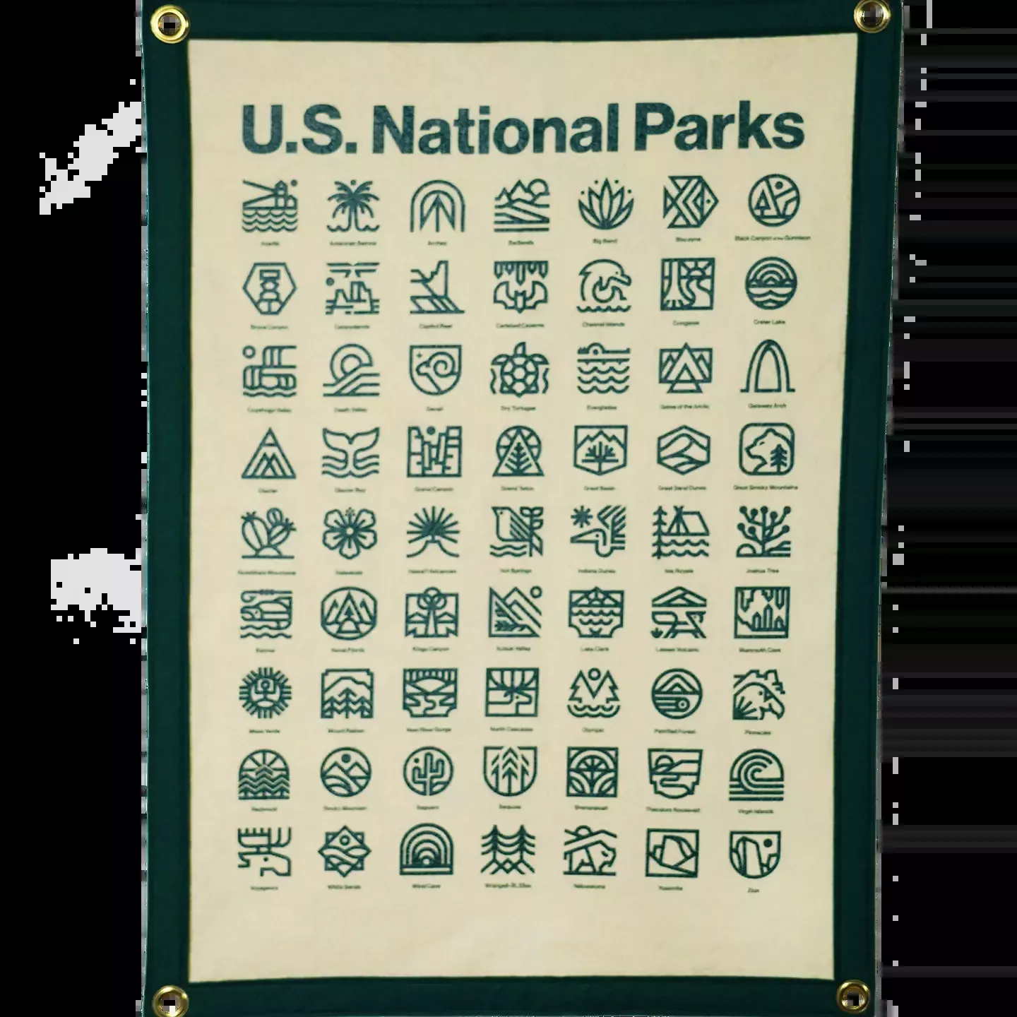Camp Flag National Parks x Steve Wolf