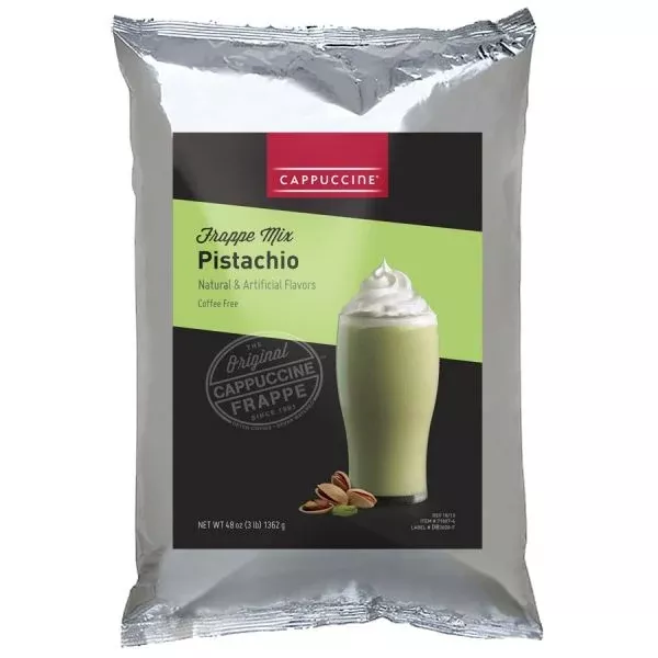 Cappuccine Pistachio Frappe Mix - Bag (3 lbs)