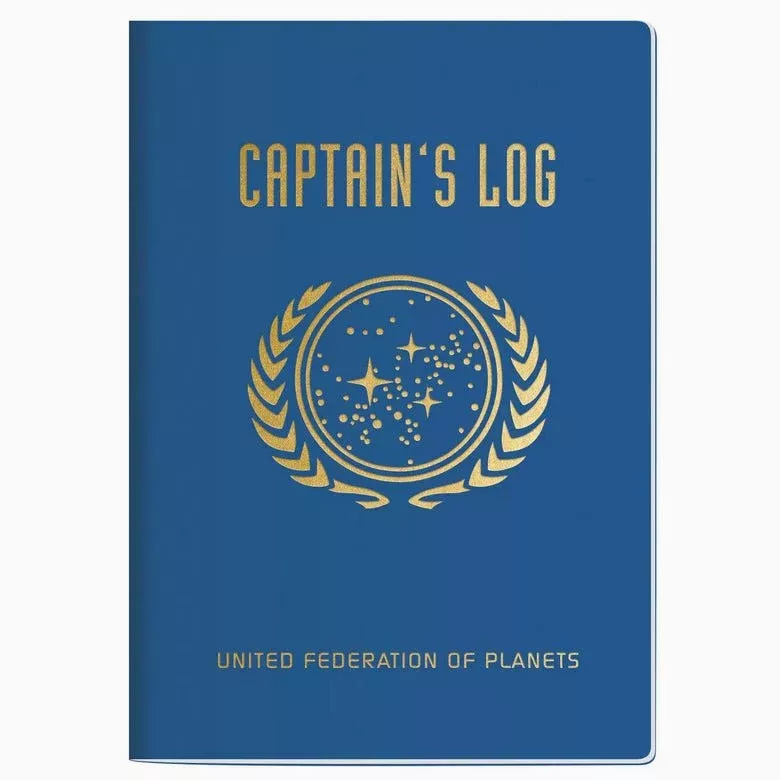 Captain's Log United Federation of Planets Notebook 5x7"
