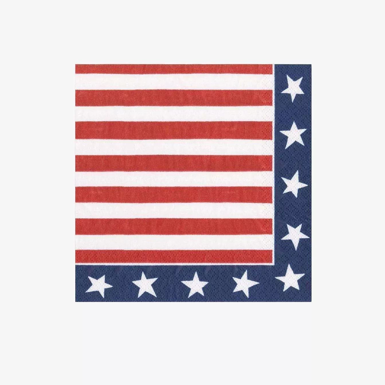 Caspari Red, White & Blue Lunch Napkins