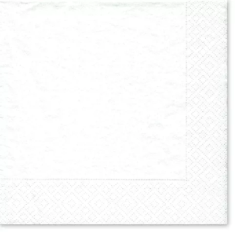 Caspari White Pearl Cocktail Napkins – 20pk