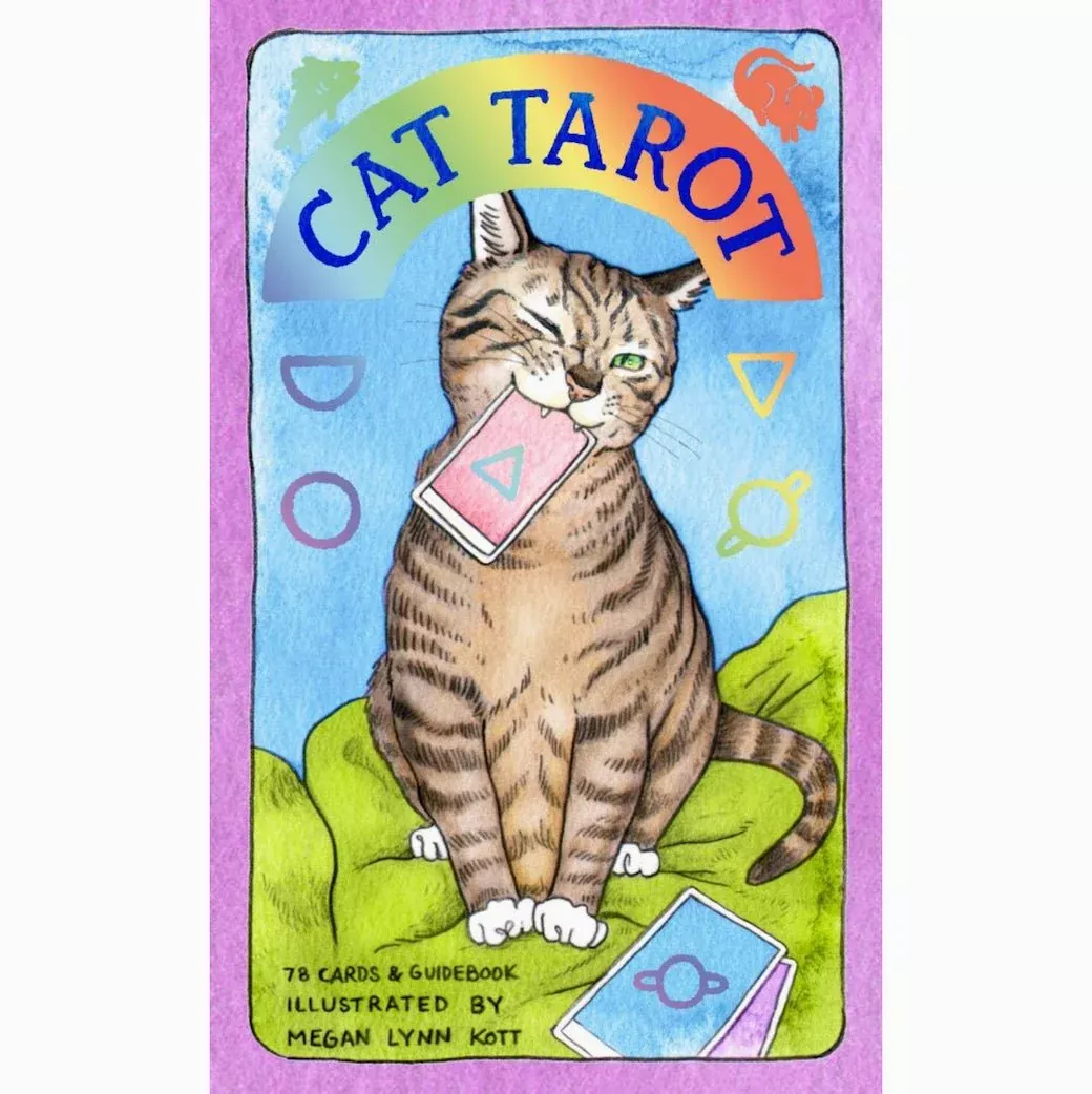 Cat Tarot Cards - 78 Card Deck Illustrated by Megan Kott