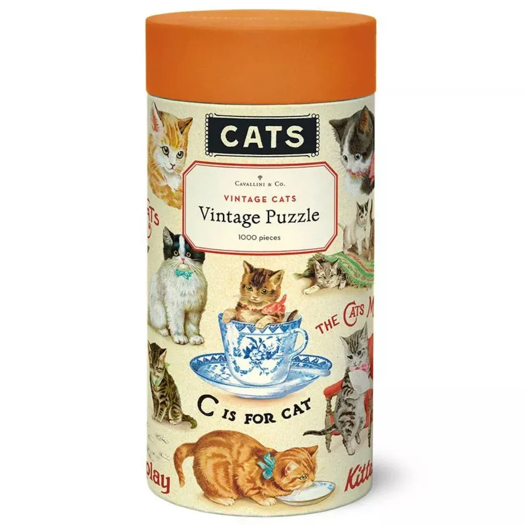 Cats & Kittens 1000-Piece Jigsaw Puzzles