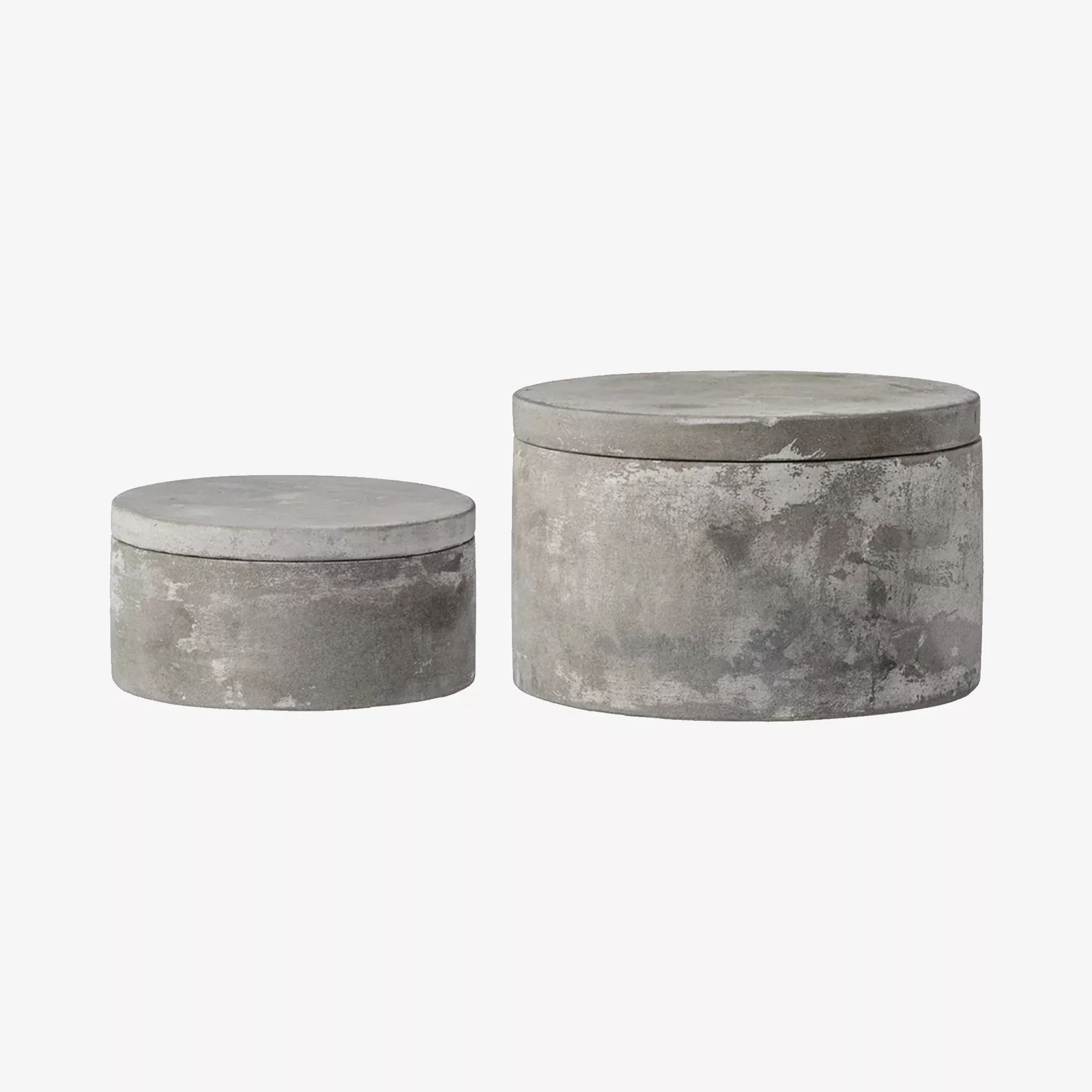 Cement Boxes, Set of 2