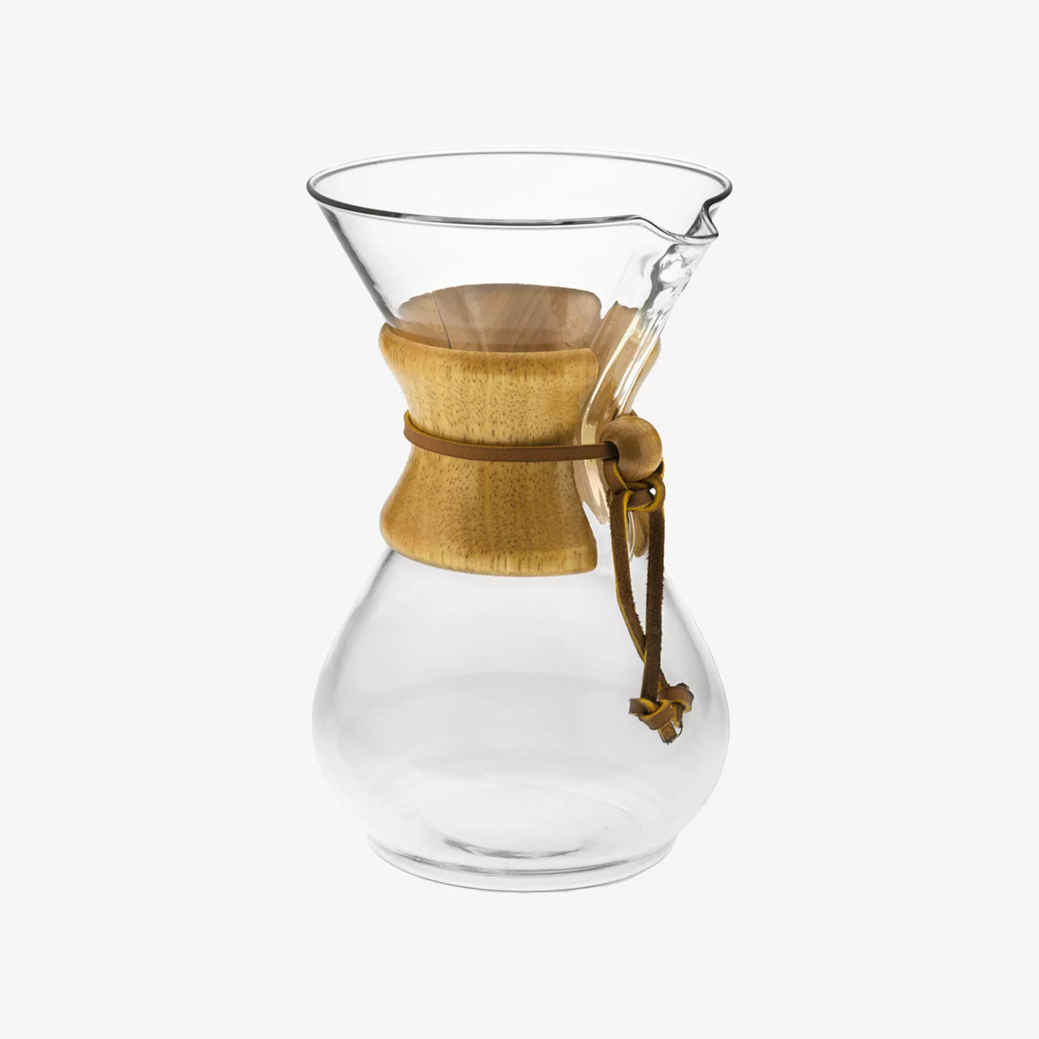 Chemex Six Cup Pour-Over Glass Coffee Maker