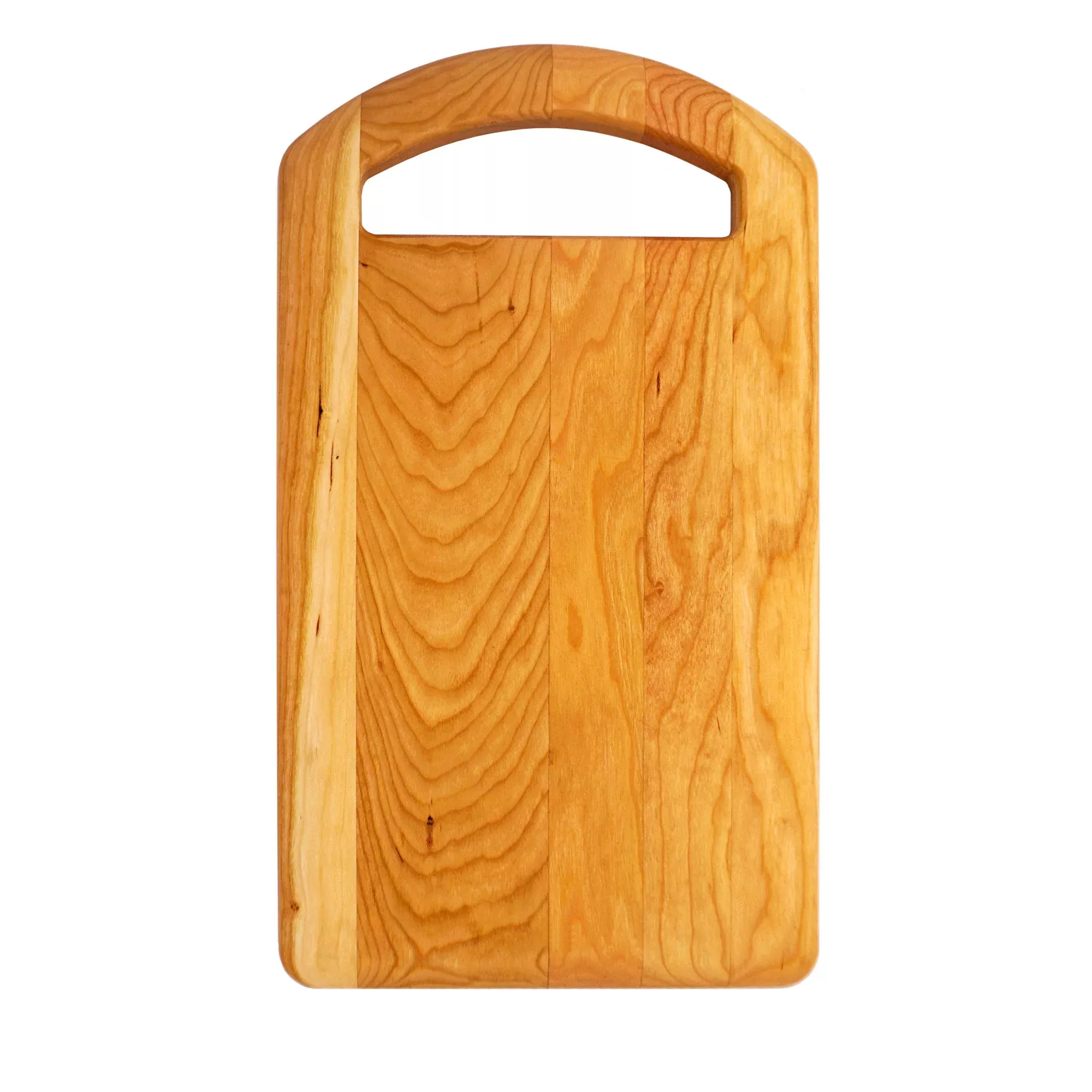 Cherry Prep Board with Oval Handle