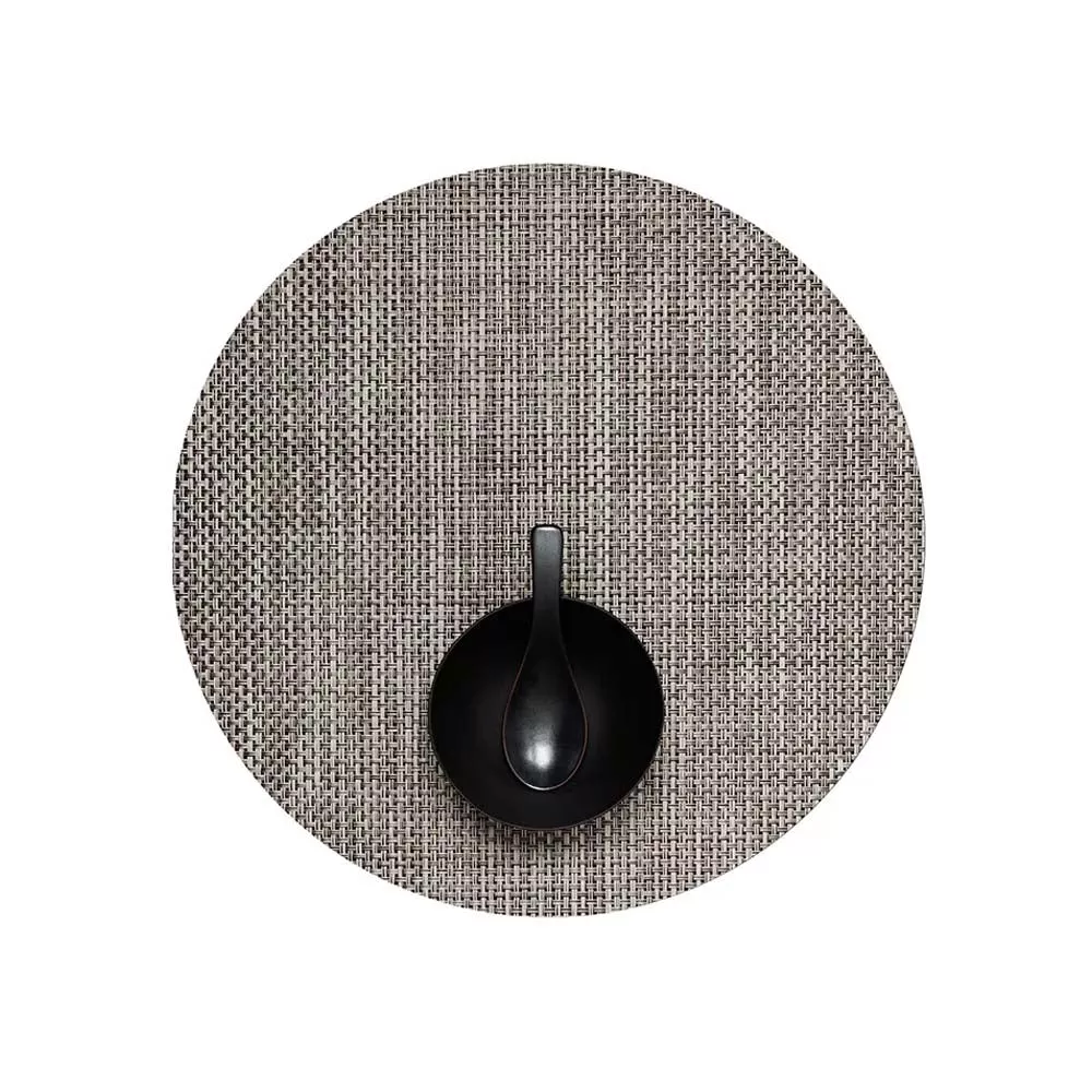 Chilewich Basketweave 15" Round Placemats