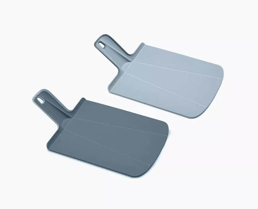 Chop2Pot™ Plus 2-piece Blue Cutting Board Set