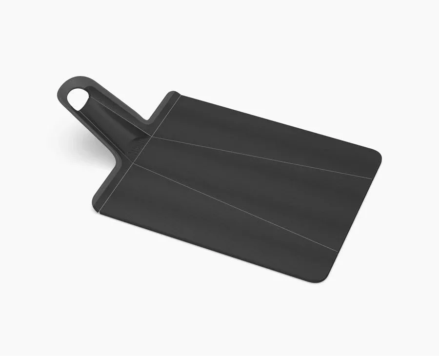 Chop2Pot™ Plus Black Folding Chopping Board