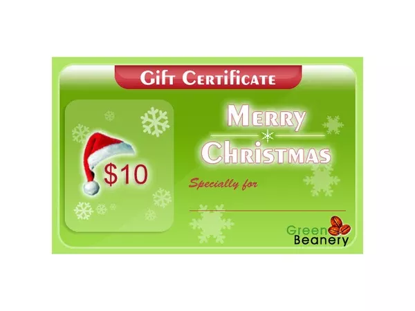 Christmas Gift Certificates