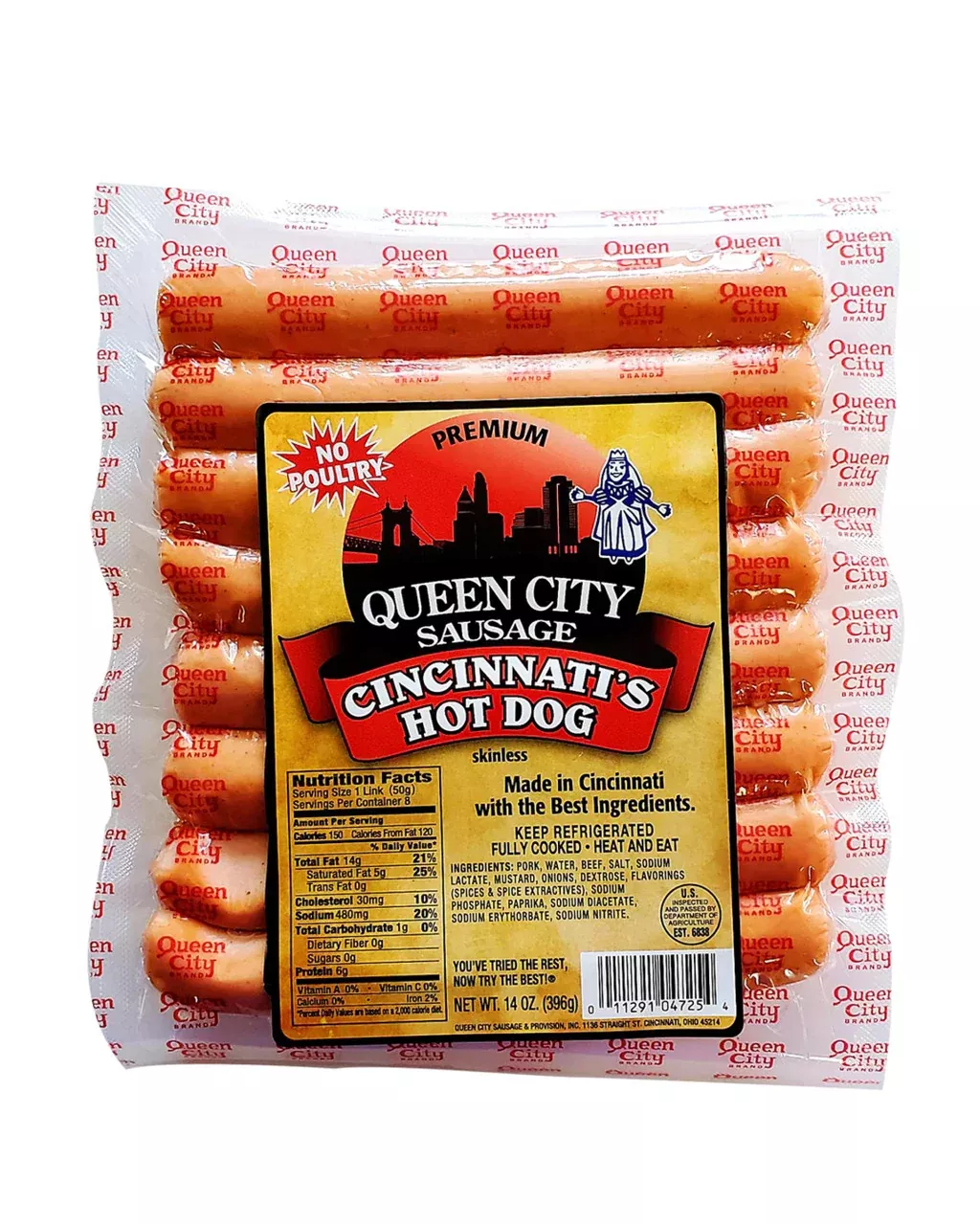 Cincinnati Hot Dogs (6 Packs)