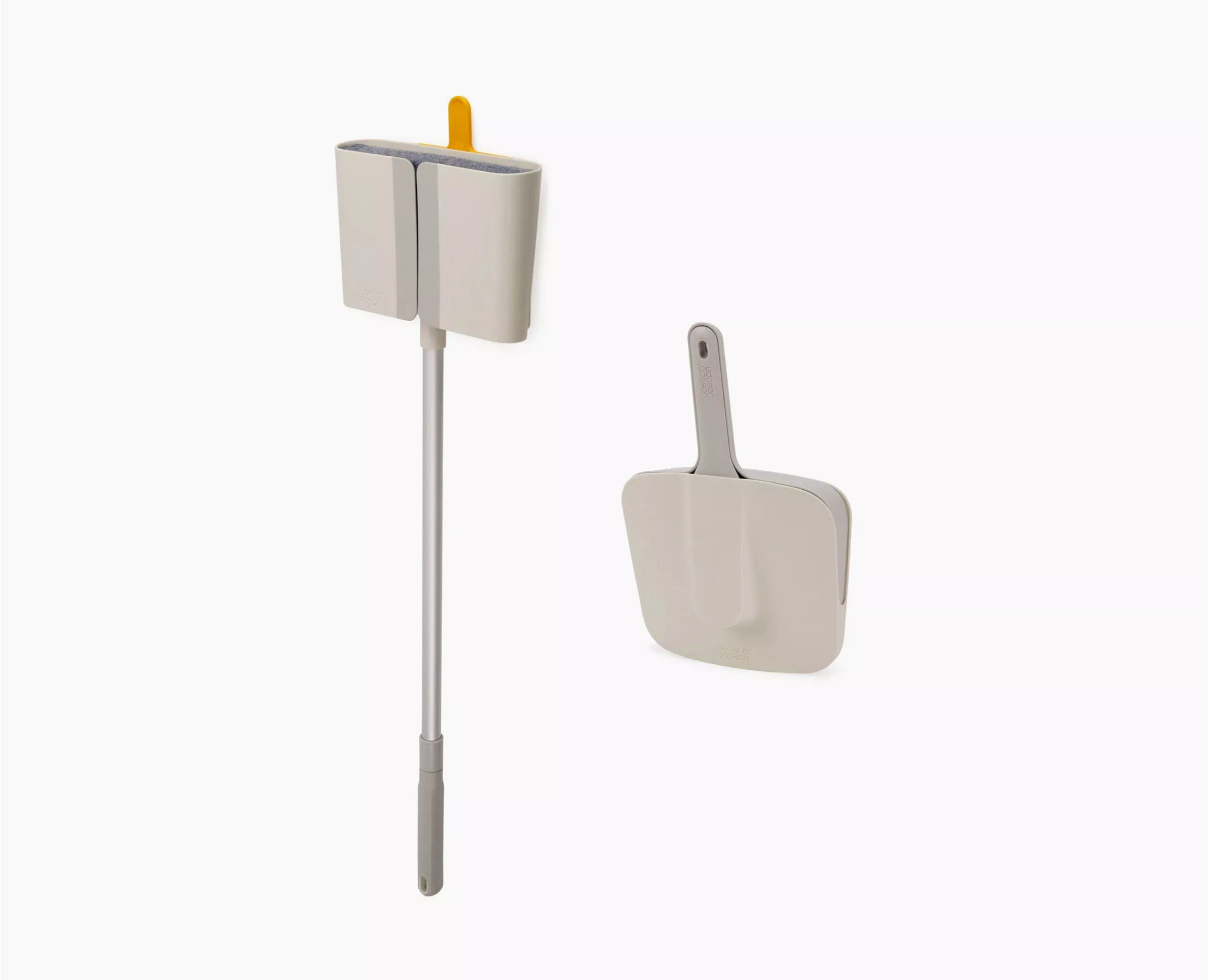 CleanTech™ Wall-mounted Broom, Dustpan & Brush Set