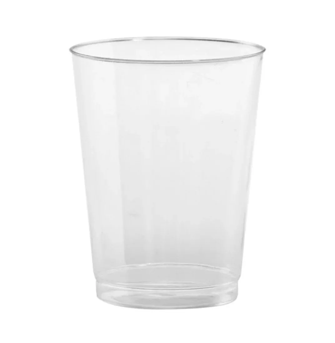 Clear Disposable Plastic Tumblers – 10 oz – 20 Count