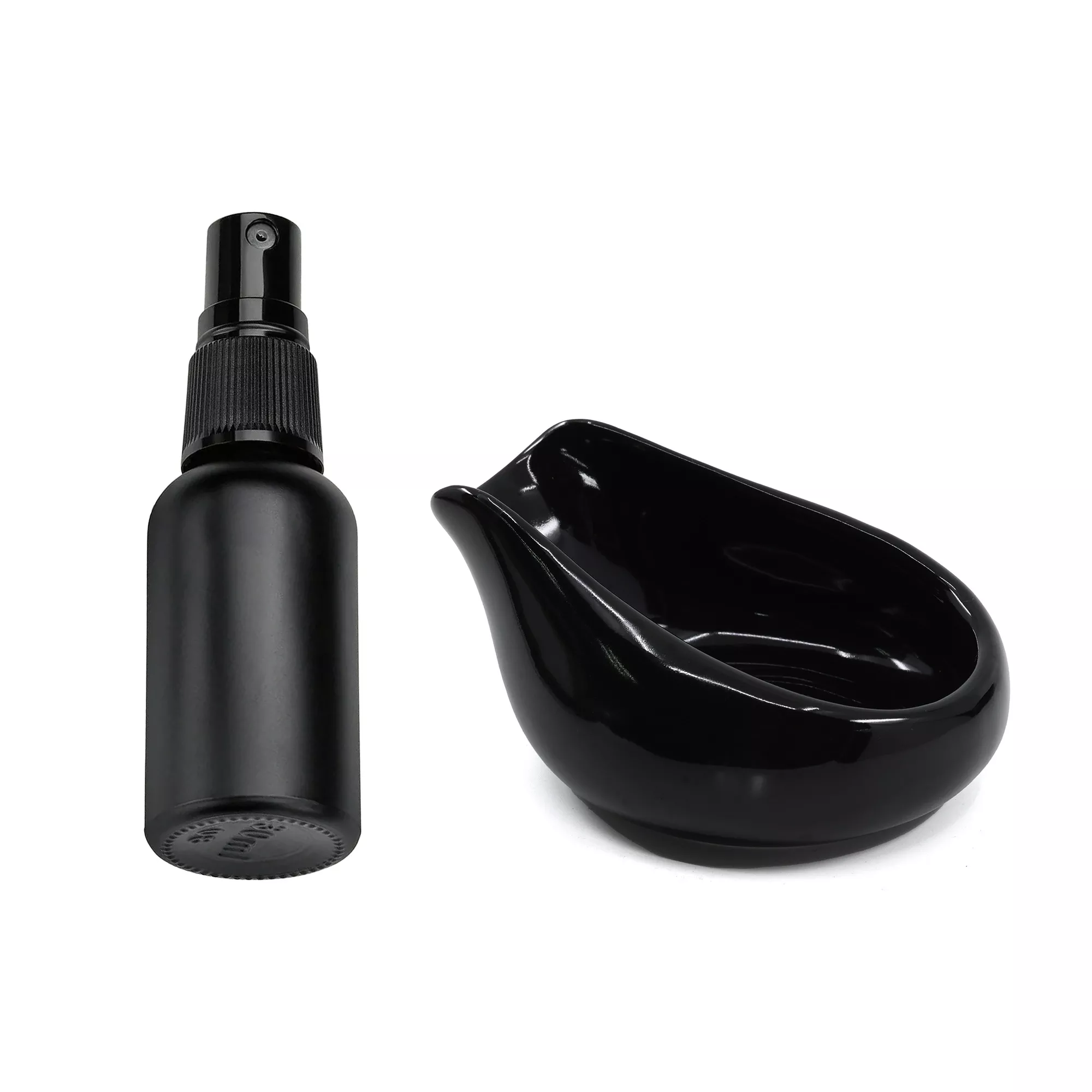 Coffee Bean Dosing Set, Ceramic Dosing Tray, Spoon & Spray Bottle